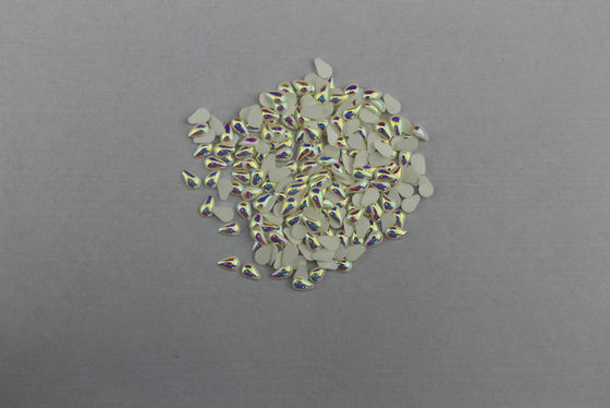 Bleifreie heiße Verlegenheits-Epoxidharz-Bergkristalle Flatback mit starker transparenter Kleber-Basis